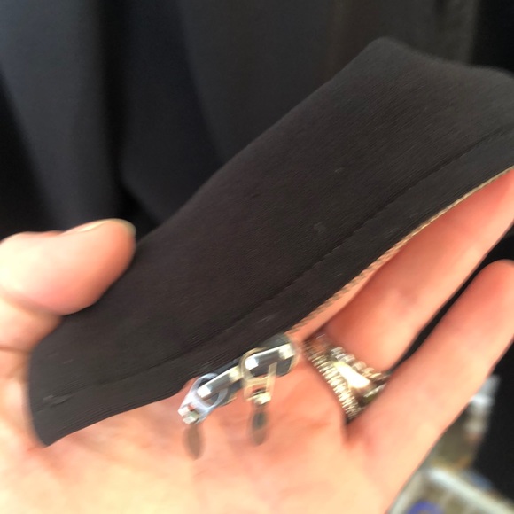 Black Blazer Zip Up - Picture 2 of 4